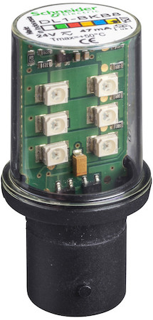 Schneider Electric СВЕТОДИОДН. КЛАСТЕР 24В ЖЕЛТЫЙ DL1BKB8