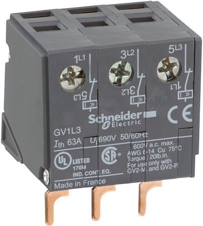 Schneider Electric GV1L3 ОГРАНИЧИТЕЛЬ ТОКА