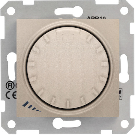 Schneider Electric SDN2200968 SEDNA СВЕТОРЕГУЛЯТОР повор-наж., индукт., 1000ВА, ТИТАН