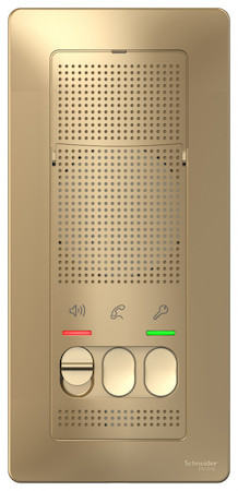 Schneider Electric BLNDA000014 BLANCA ПЕРЕГОВОРНОЕ УСТРОЙСТВО (ДОМОФОН), настен.монтаж, 4,5В, ТИТАН
