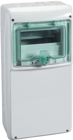 Schneider Electric 13190 ЩИТ KAEDRA IP65 8МОД С ПЛОСК ПАНЕЛЬЮ