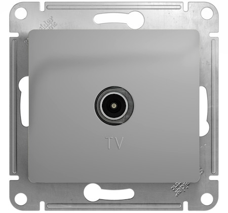 Schneider Electric GSL000393 GLOSSA TV АНТЕННА коннектор, механизм, АЛЮМИНИЙ