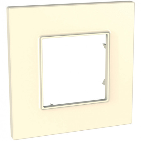 Schneider Electric MGU2.702.25 UNICA QUADRO РАМКА 1-постовая, БЕЖЕВЫЙ