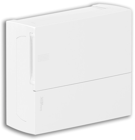 Schneider Electric MIP12112 MINI PRAGMA ЩИТ НАВЕСНОЙ С БЕЛОЙ ДВ. 1РЯД/12МОД,IP40,IK07,63А,2 клеммы,Италия