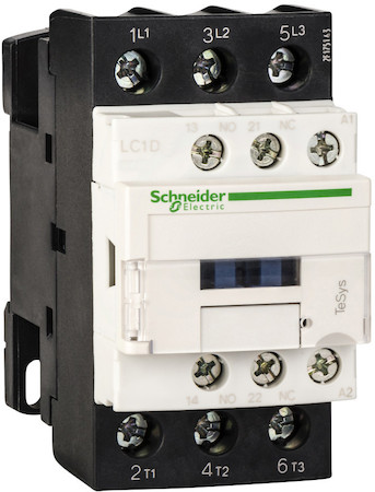 Schneider Electric LC1D25M7TQ КОНТАКТОР D 3Р, 25 A, НО+НЗ, 220V 50/60 ГЦ, ЗАЖИМ ПОД ВИНТ,