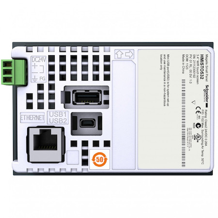 Schneider Electric HMISTO532 Сенс дисп 3,4 200х80 бел/роз/кр Etherne