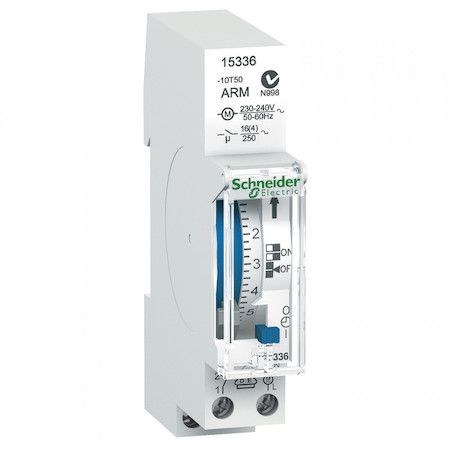 Schneider Electric 15336 РЕЛЕ ВРЕМ. ЭЛ.МЕХ. IH 18MM 24ЧАСА 1КАНАЛ с памятью 100ч