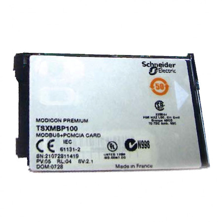 Schneider Electric TSXMBP100 КАРТА PCMCIA СЕТИ MOBBUS PLUS