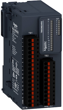Schneider Electric TM3DM24RG ДИСКРЕТНЫЙ МОДУЛЬ РАСШИРЕНИЯ ТМ3- 24 ВХ/ВЫХ РЕЛЕ ПРУЖ КЛЕММЫ