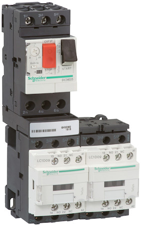 Schneider Electric GV2DM208M7 КОМБ.ПУСКАТЕЛЬ.Р.2,5-4А.220B.50/60ГЦ