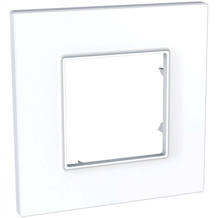 Schneider Electric MGU2.702.18 UNICA QUADRO РАМКА 1-постовая, БЕЛЫЙ