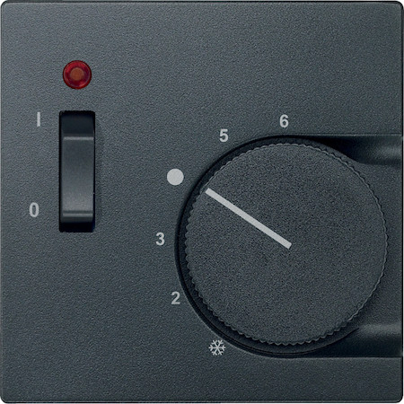 Schneider Electric MTN536114 MERTEN ЦЕНТР. ПЛАТА ТЕРМОРЕГ. с выкл., АНТРАЦИТ, SM