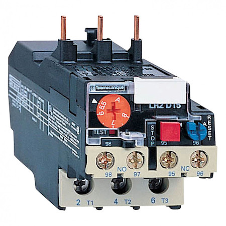 Schneider Electric LRD1508 ТЕПЛ. РЕЛЕ ПЕРЕГРУЗКИ 2,5-4A КЛАСС20 С ЗАЖИМОМ ПОД ВИНТ