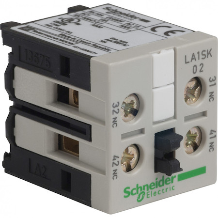 Schneider Electric LA1SK02 БЛОК ВСПОМ. КОНТ. МГНОВ. Д/МИНИ КОНТ.2НЗ
