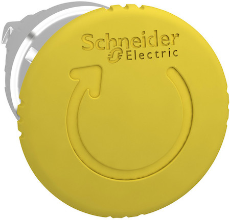 Schneider Electric ZB4BS55S ГОЛОВКА КНОП. АВАР.ОСТ, 40ММ, ВОЗВР.ПОВ.