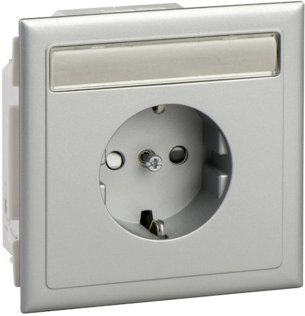 Schneider Electric 5975002 CYB-PS-РОЗЕТКА ОДИН.ШТОРКИ+ОКНО МЕТАЛЛИК