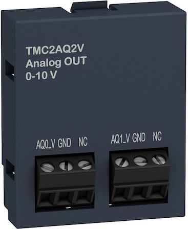 Schneider Electric TMC2AQ2V КАРТРИДЖ М221- 2 АНАЛОГОВЫХ ВЫХОДА НАПРЯЖЕНИЕ