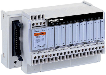 Schneider Electric ABE7S16S1B2 TELEFAST БАЗА НА 16 ДИСКРЕТНЫХ СТАТИЧЕСКИХ ВЫХОДОВ (24VDC/0.5 A)