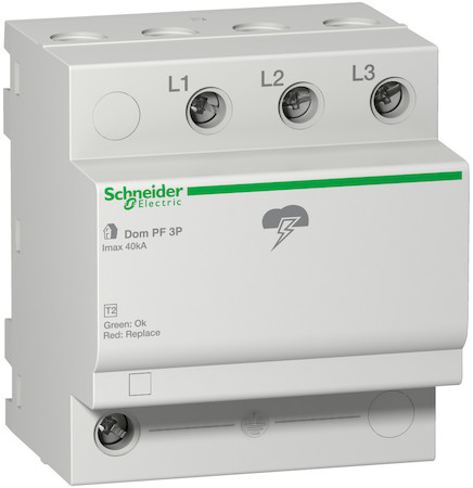 Schneider Electric 16374 УСТ. ЗАЩ. ОТ ИМП. ПЕРЕН. PF 40КА 3П 230/400В