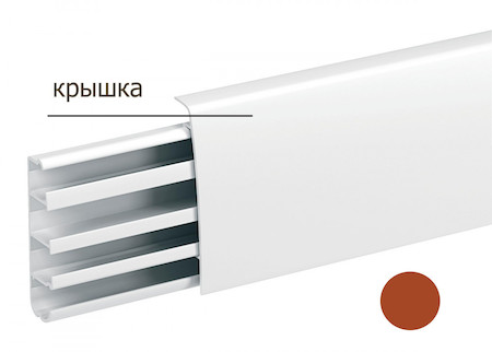 Schneider Electric ISM18120 TML-E-Г-КРЫШКА ПЛИНТУСА 2,5М КОР