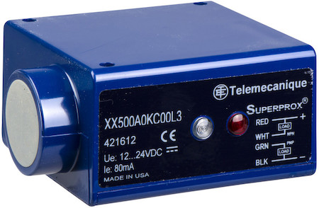 Schneider Electric XX500A0KC00L3 УЛЬТРАЗВУКОВОЙ ДАТЧИК, ЦИЛИНДРИЧЕСКИЙ, = 12-24 В