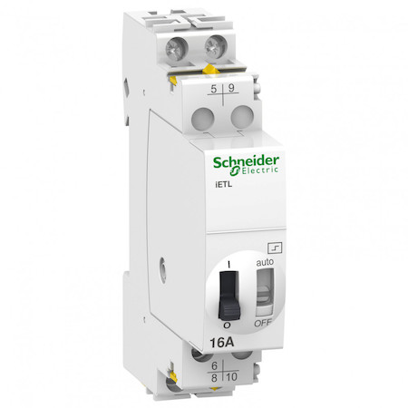 Schneider Electric A9C32016 БЛОК РАСШИРЕНИЯ iETL16A 2НО 12В АС 50-60ГЦ 6В DC Д