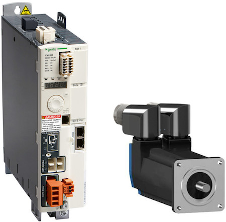 Schneider Electric BSH0552T21F2A ДВИГАТЕЛЬ BSH ФЛАНЕЦ 55MM 0,9 НМ БЕЗ ШПОН. IP65 C ТОРМ.