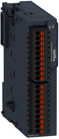 Schneider Electric TM3AI4G АНАЛОГ МОДУЛЬ РАСШИРЕНИЯ ТМ3- 4 АНАЛОГОВЫХ ВХОДА ПРУЖ КЛЕММЫ