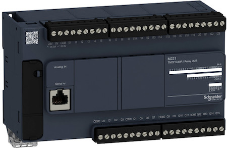 Schneider Electric TM221C40R КОМПАКТНЫЙ БАЗОВЫЙ БЛОК M221-40IO РЕЛЕ