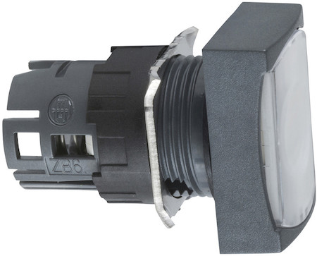 Schneider Electric ZB6DF1 КНОПКА ПРЯМОУГ. С ПОДСВ. БЕЛАЯ
