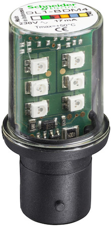 Schneider Electric DL1BDG6 СВЕТОДИОДН. КЛАСТЕР 120В СИНИЙ