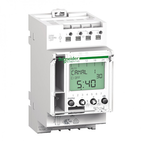 Schneider Electric CCT15402 РЕЛЕ ВРЕМ ЭЛЕКТРОН IHP 2С 24Ч + 7ДН 2КАН