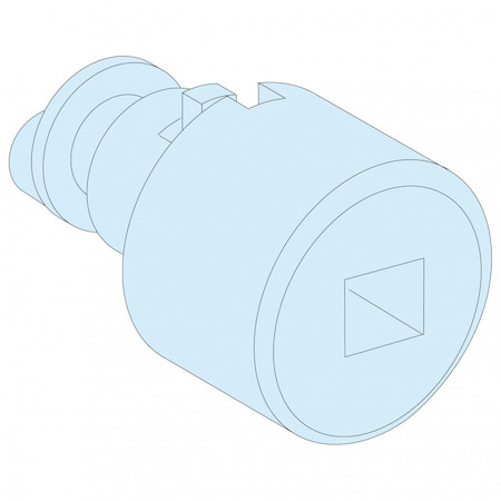 Schneider Electric 09946 ВТУЛКА С КВАДРАТНЫМ ГНЕЗДОМ ДЛЯ РУЧКИ, 6 ММ, IP55