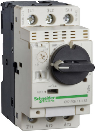 Schneider Electric GV2P14TQ АВТ.ВЫКЛ. КОМБ.РАСЦ. 6-10А 44,5ММ