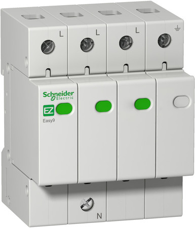 Schneider Electric EZ9L33720 ОГРАНИЧИТЕЛЬ ПЕРЕНАПР. EASY9 3П+H 20кА 400В =S=