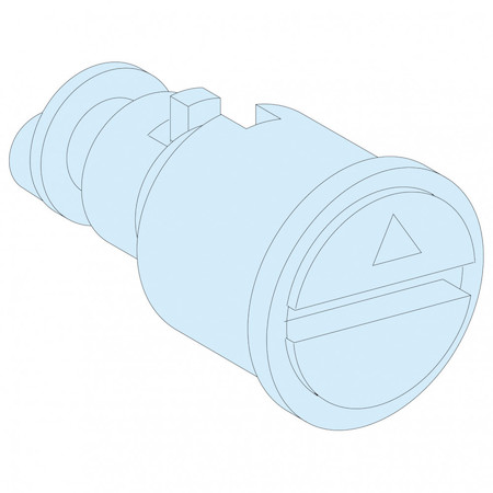 Schneider Electric 09931 ВТУЛКА С ВЫЕМКОЙ ПОД ОТВЁРТКУ ДЛЯ РУЧКИ, IP55