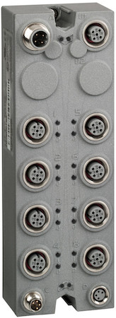 Schneider Electric TM7BDM16A Дискретный модуль IP 67, 16 вх/вых, разъемы М12