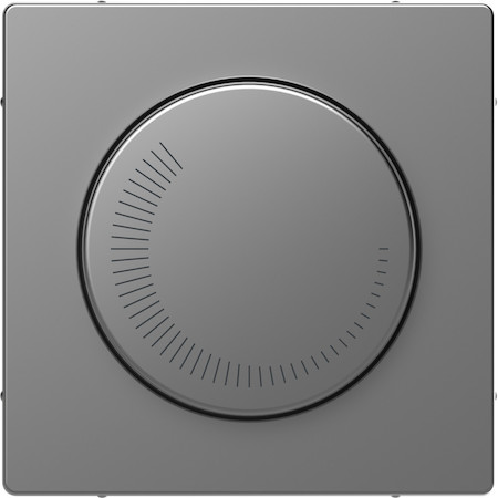 Schneider Electric MTN5251-6036 MERTEN D-Life ЦЕНТРАЛЬНАЯ НАКЛАДКА регулятора частоты вращения, НЕРЖ. СТАЛЬ, SD