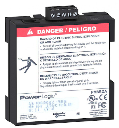 Schneider Electric PM8RDA Адаптер для выносного дисплея