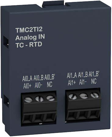 Schneider Electric TMC2TI2 КАРТРИДЖ М221- 2 ТЕМПЕРАТУРНЫХ ВХОДА