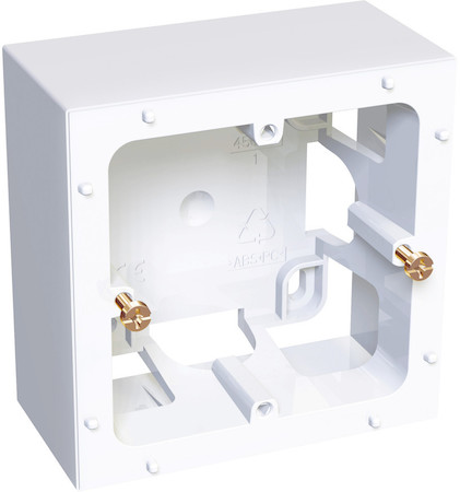 Schneider Electric ALB47440 КОРОБКА НАР.МОНТАЖА 1X45 H=40ММ АНТИБАК
