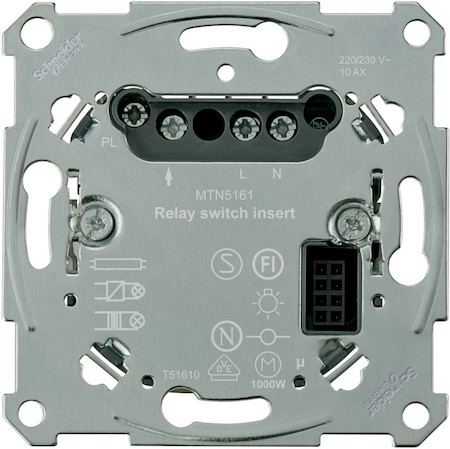Schneider Electric MTN5161-0000 MERTEN D-Life PlusLink МЕХАНИЗМ универсального реле, 1 канал