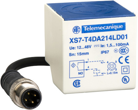 Schneider Electric ИНДУКТ. ДАТЧИК, 24-240В, XS7C4A1MPG13TF