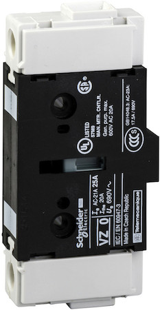 Schneider Electric VZ2 ДОПОЛНИТЕЛЬНЫЙ СИЛОВОЙ ПОЛЮС ВЫКЛЮЧАТЕЛЯ-РАЗЪЕДИНИТЕЛЯ 40А