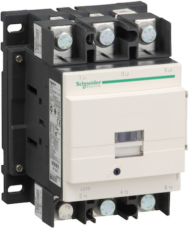 Schneider Electric LC1D15065BD КОНТАКТОР D 3Р, 150 A, НО+НЗ, 24V DС,ОГРАН.ПЕРЕНАПР., РАСШ. ДИАП., КОЛЬЦ. НАКОН.