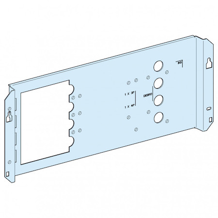 Schneider Electric 03032 МОНТ.ПЛ.ГОР.СТ/ВТЫЧ.АПП-В NS250 С М-РЕД