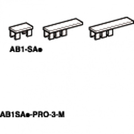 Schneider Electric AB1SA2 МАРКИРОВКА НАБОРНАЯ, РАЗМЕР 4,5Х14ММ, ПУСТАЯ БЕЛАЯ