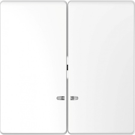 Schneider Electric MTN3420-6035 MERTEN D-Life КЛАВИША 2-ная с линзой для LED модуля, БЕЛ. ЛОТОС