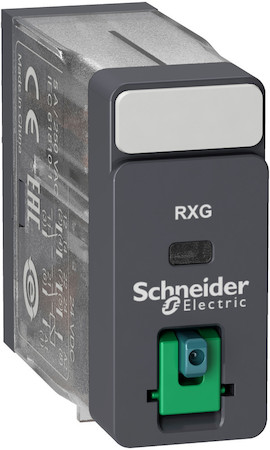 Schneider Electric RXG21ED РЕЛЕ ПРОМЕЖУТ., 5А, 2С/О, =48В, КН.ТЕСТ.