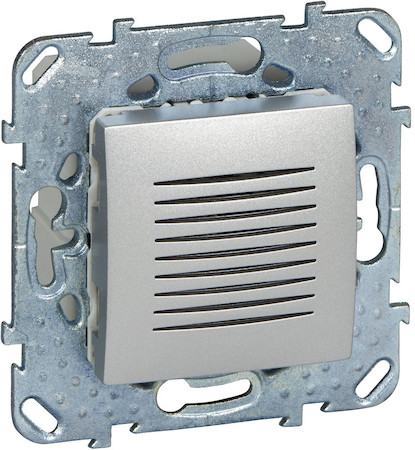 Schneider Electric MGU5.786.30ZD UNICA TOP ЗВОНОК электронный, 70 дБ/1 м, АЛЮМИНИЙ
